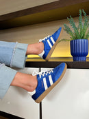 Drilleys "Ninety" Neon Blue Supernova Trainer