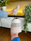 Drilleys "Forty Three" Jupitor Supernova Trainer - Taupe & White