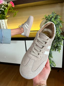 Drilleys "Forty Three" Jupitor Supernova Trainer - Taupe & White