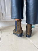 Zanni & Co 'Yuni One' Chelsea Boot - Forest Khaki Green