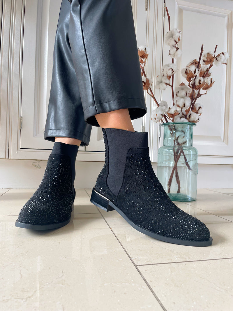 Zanni & Co 'Yuni One' Chelsea Boot - Ink Gems