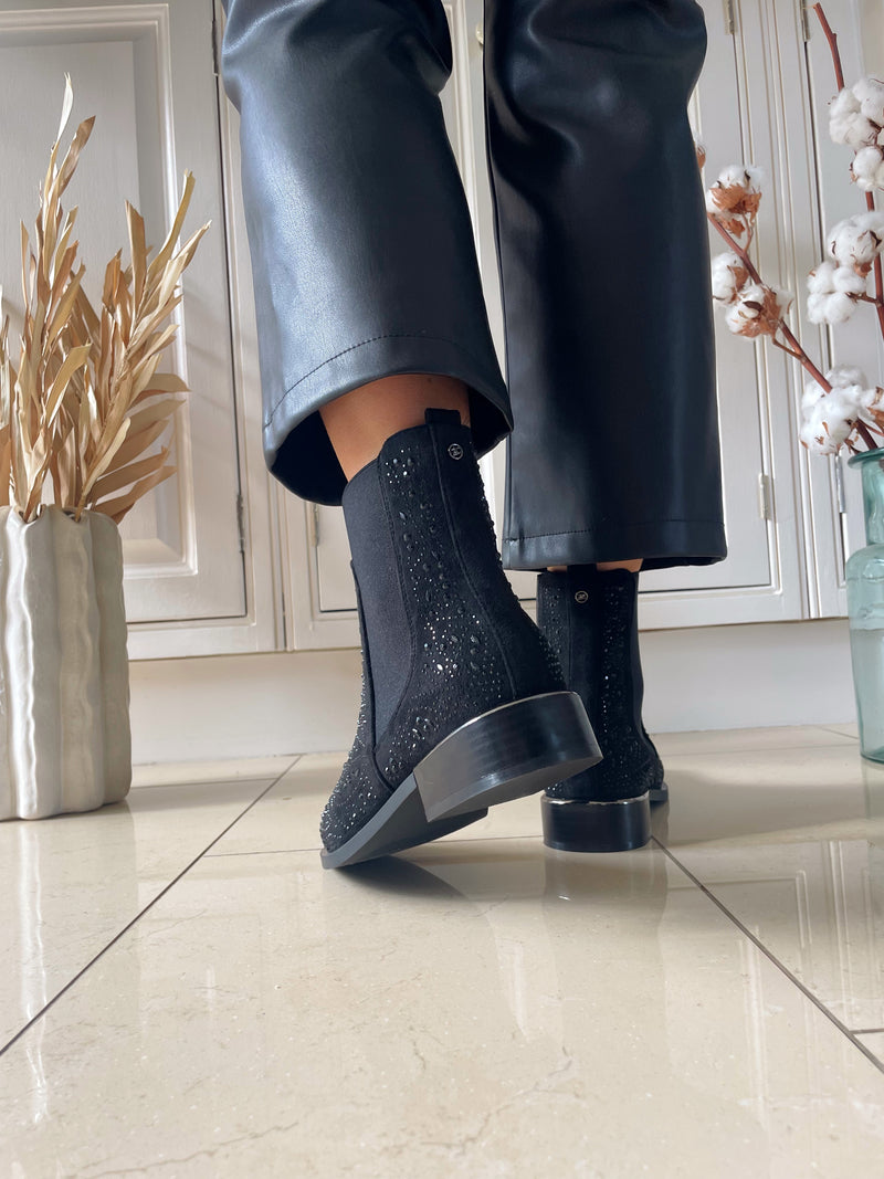 Zanni & Co 'Yuni One' Chelsea Boot - Ink Gems