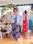 Maeve Maxi Dress - Blue