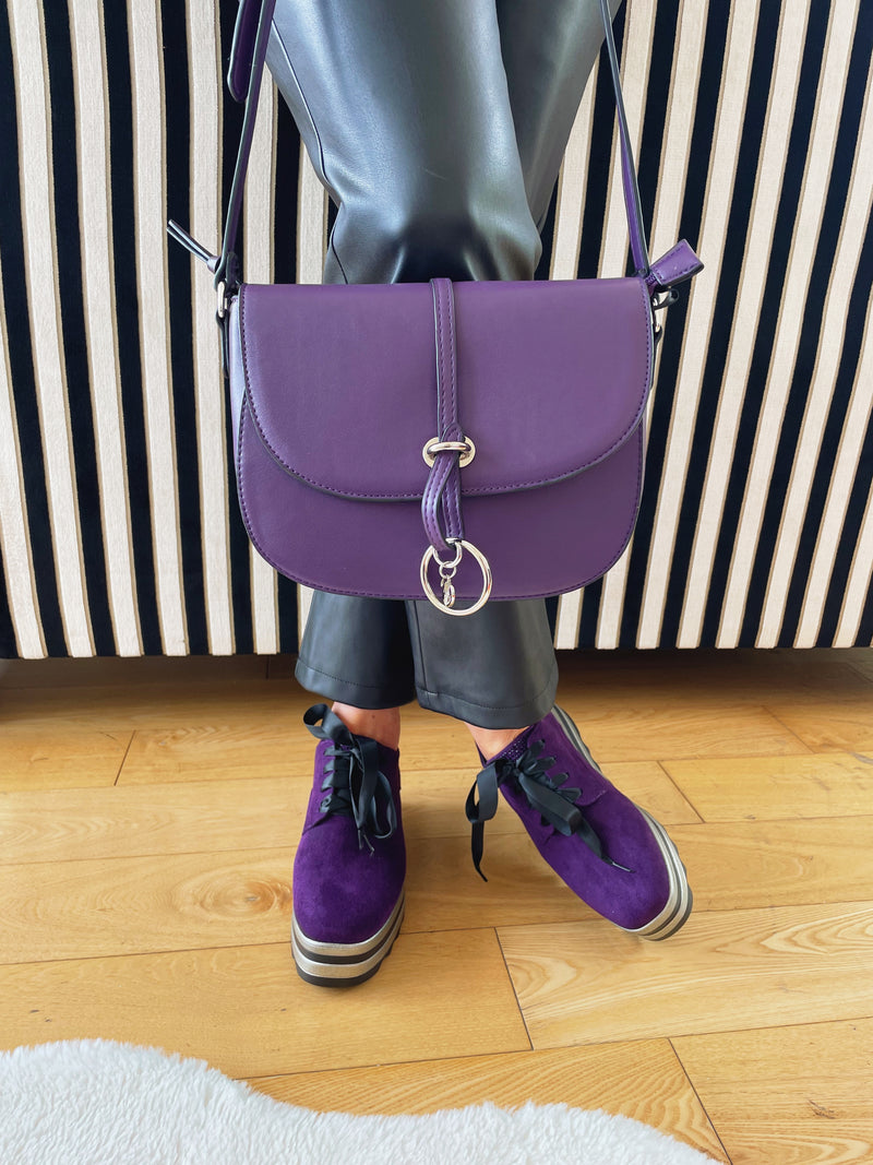 Gionni Sirius Saddle Bag 11G2605 - Purple