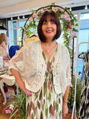 * Pre Order* Magic Bay Leaf Print Maxi Dress - Olive Green