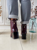 Patrizio Italiano Tassel Boot - Burdgundy