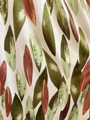 * Pre Order* Magic Bay Leaf Print Maxi Dress - Olive Green