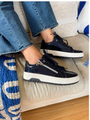 Safety Jogger Navy Patent Trainer 618896