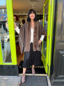 Absolute Champagne Bead & Pearl Double Strand Necklace N2288CH