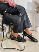 Kate Appleby "Peniston" Schwarz Studded Loafer