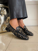 Kate Appleby "Peniston" Schwarz Studded Loafer