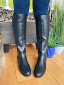 Zanni & Co Long Stretch Boot - Cobalt Navy
