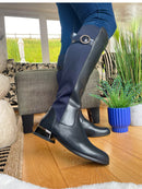 Zanni & Co Long Stretch Boot - Cobalt Navy