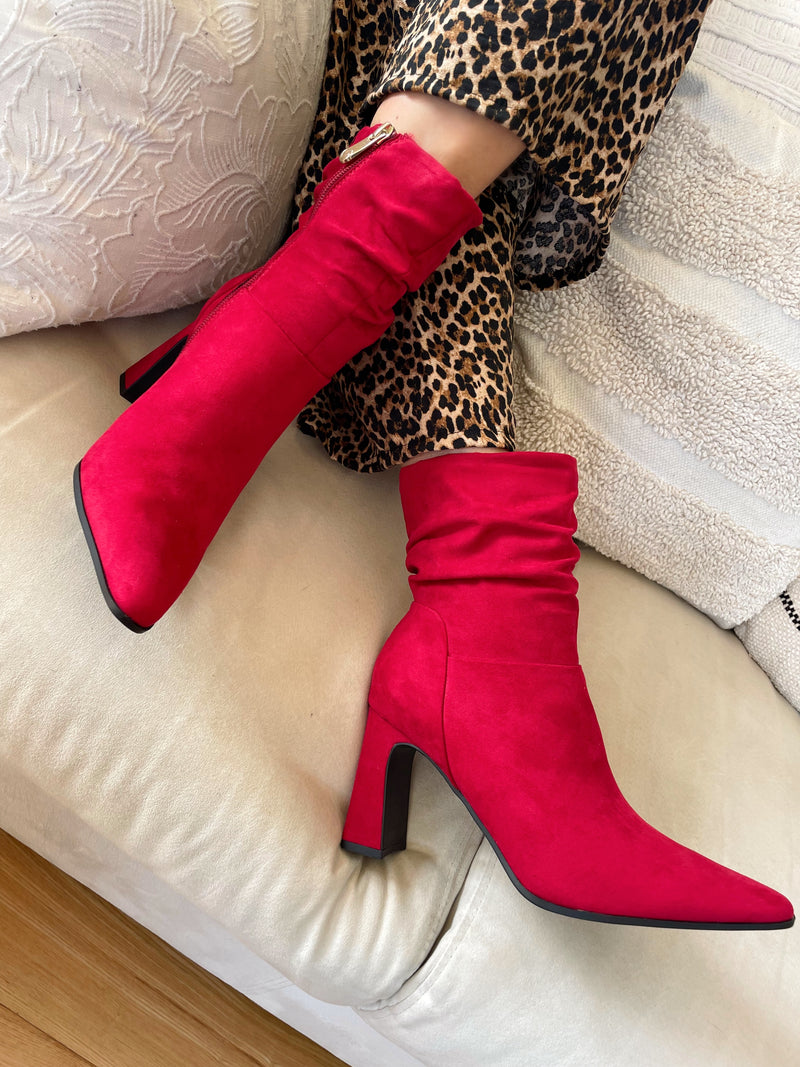 Marco Tozzi Slouch Boot - Dark Red 25371 43 527