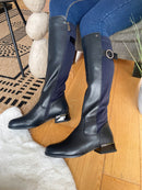 Zanni & Co Long Stretch Boot - Cobalt Navy