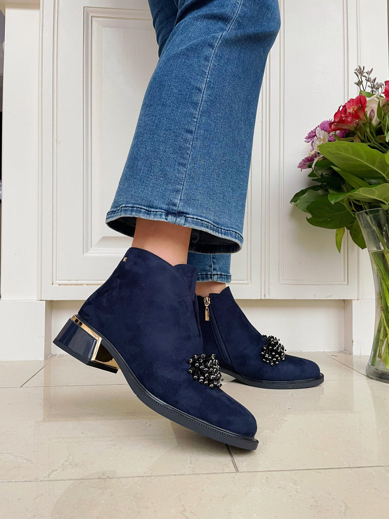 Kate Appleby "Callington" Sapphire Tassles - Ankle Boot