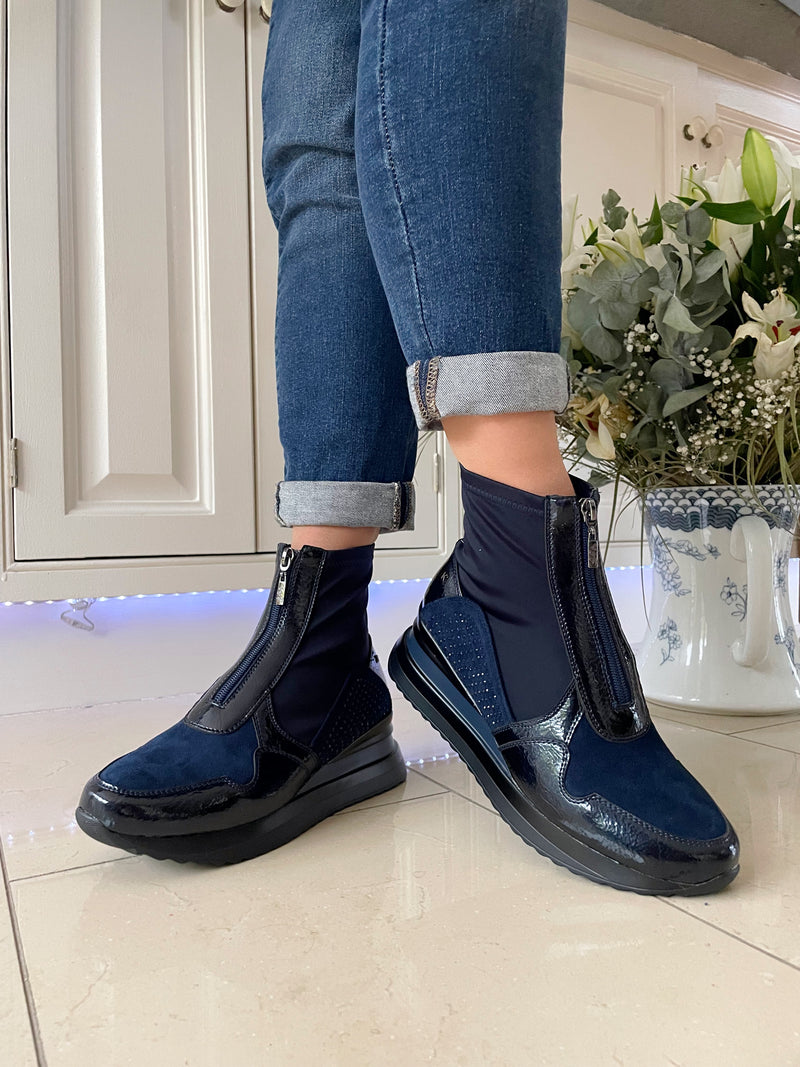 Kate Appleby "Glossop" Sapphire Mix - Ankle Boot