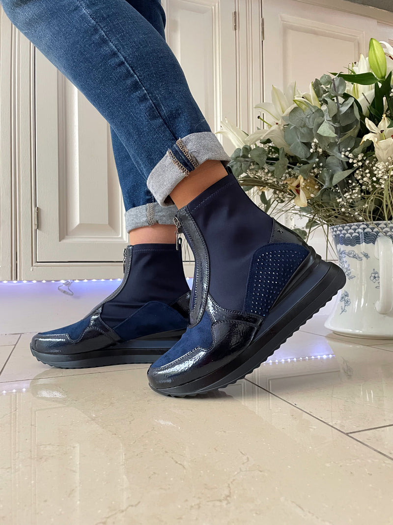 Kate Appleby "Glossop" Sapphire Mix - Ankle Boot