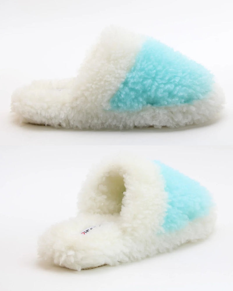 Heavenly Feet Slippers - Pillow Turquoise