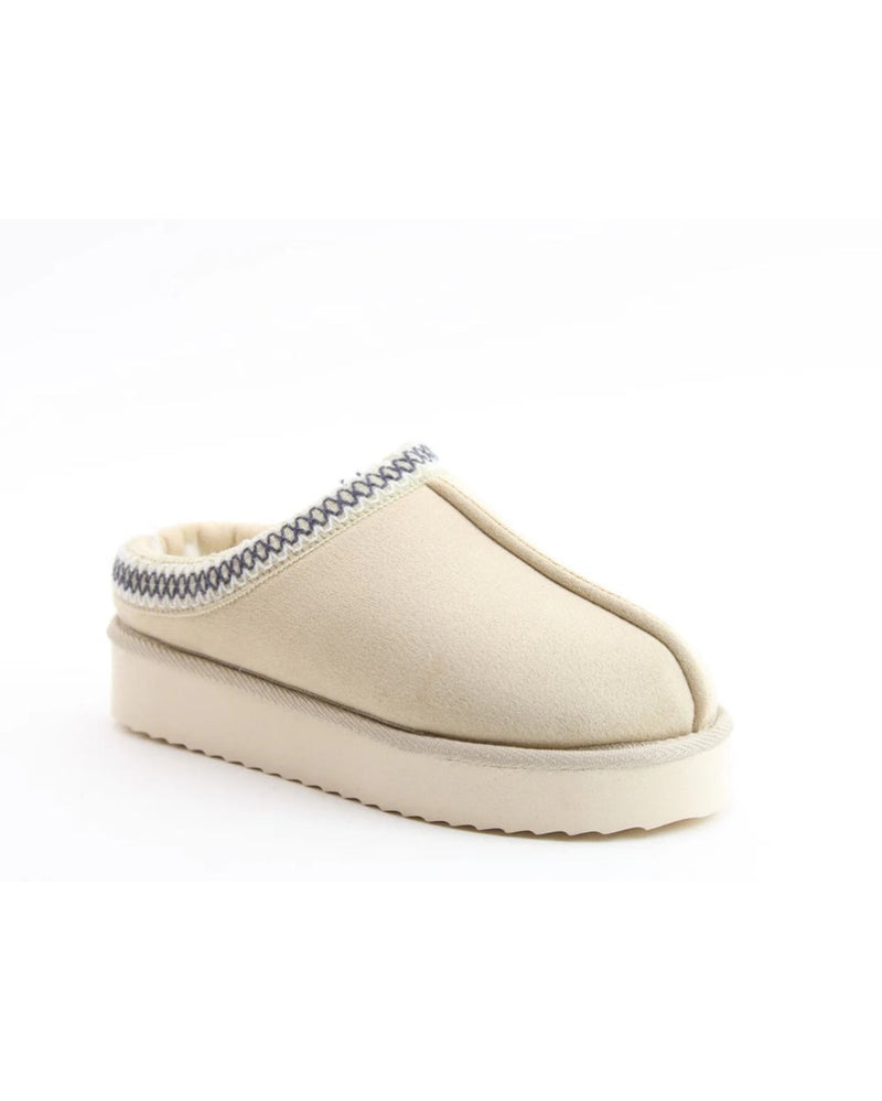 Heavenly Feet Slippers - Ice Beige