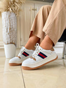 Kate Appleby Keuller Stripe Trainer - Royal Snow