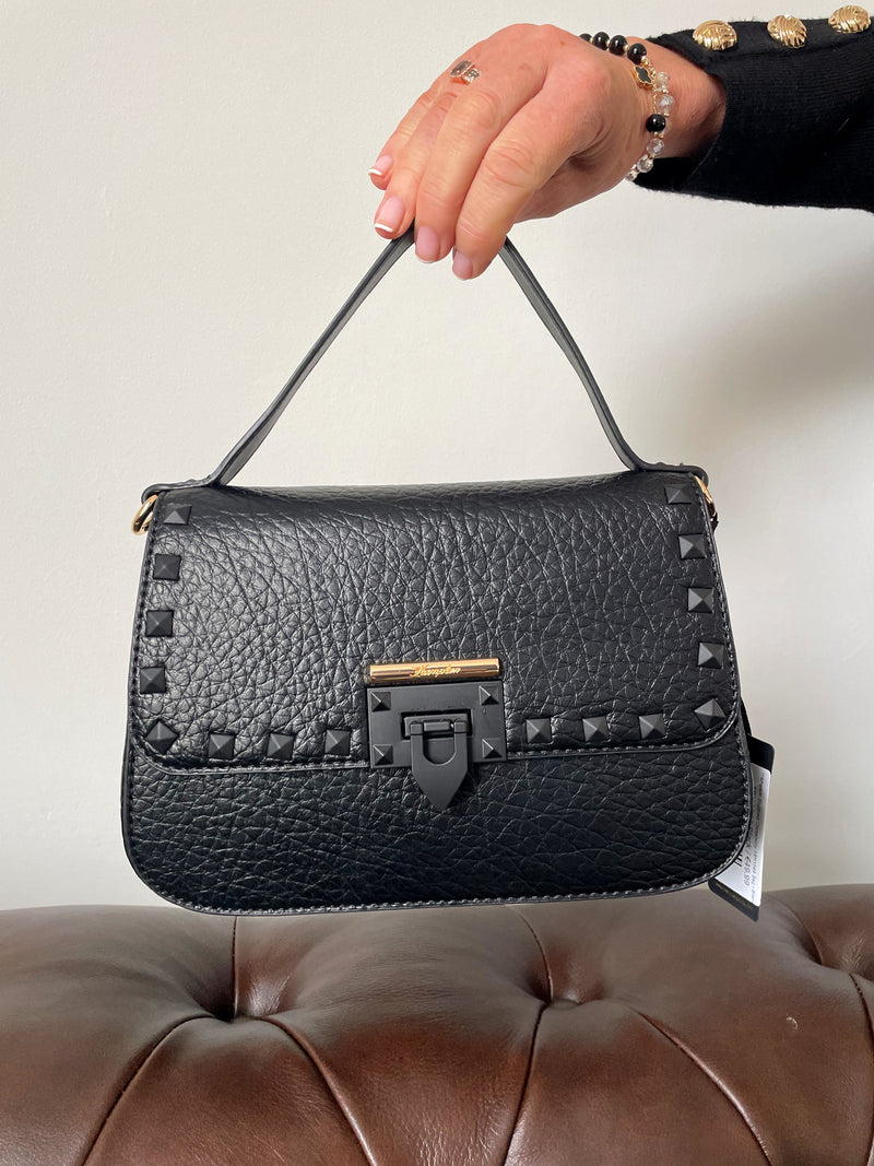 Hampton Studded Crossbody 18H1546 Bag - Black