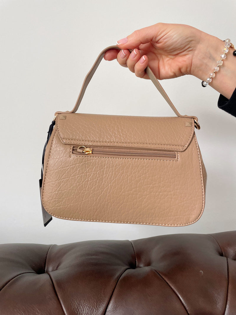 Hampton Studded Crossbody 18H1546 Bag - Oat Beige