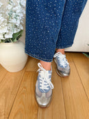 Tommy Bowe Bargell Mesh Trainer Denim - Blue