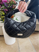 Gionni Elm Moon Shoulder Bag - Black 11G2693