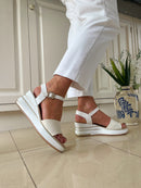 Tommy Bowe Wedge Sandal "Taumanta" Bling Sparkle
