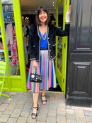 Marco Tozzi Black Matte Sandal 2-28327-20 001