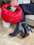 Dancing Matilda 012 Armada Navy & Red Boot