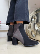 Marco Tozzi Black and Grey Boot  2-25385 43 098