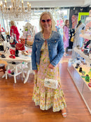 Marco Tozzi Metallic Rainbow Iridescent Sandal 2-28336