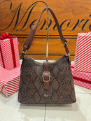 Dice Aosta Hobo Bag - 13D2243 Brown