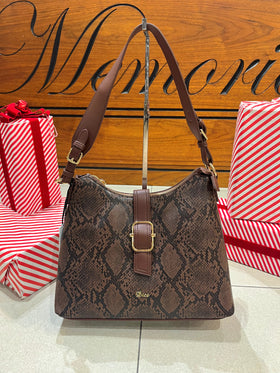 Dice Aosta Hobo Bag - 13D2243 Brown