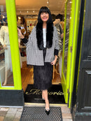 Stephan Sling Back Black Studded Stiletto P1399