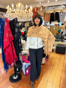 Natasha Printed Shawl - Camel