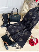 Dice Zermatt Double Handle Bag - 13D2253 Black