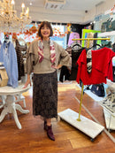Sadie Cape Jumper - Taupe