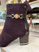 Kate Appleby Burnwell Ankle Boot - Dark Mulberry