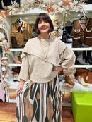 Sadie Cape Jumper - Beige