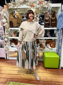 Sadie Cape Jumper - Beige