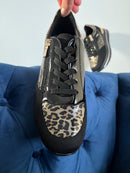 Tommy Bowe Trainer Vernier 'Stealth' - Metallic Leopard & Black