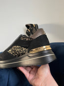 Tommy Bowe Trainer Vernier 'Stealth' - Metallic Leopard & Black