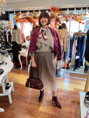 Marigold Ombre Tulle Skirt -Taupe & Cream