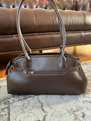 Hampten Olive Tassel Shoulder Bag - Brown 18H1678