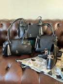 Hampten Olive Tassel Shoulder Bag - Black 18H1678