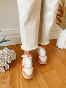 XTI Coral Multi Coloured Trainers 144061