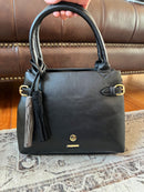 Hampten Olive Tassel Grab Bag - Black 18H1680